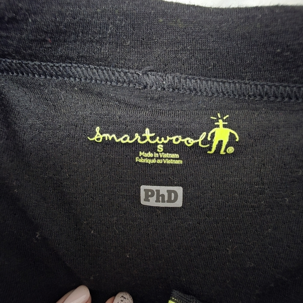 Smartwool Black Athletic Mens Shorts with Drawstring Size Small - Picture 7 of 10